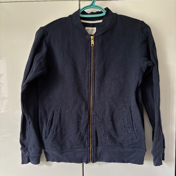 mini mioche plush varsity bomber US 11-12 - Picture 3 of 4